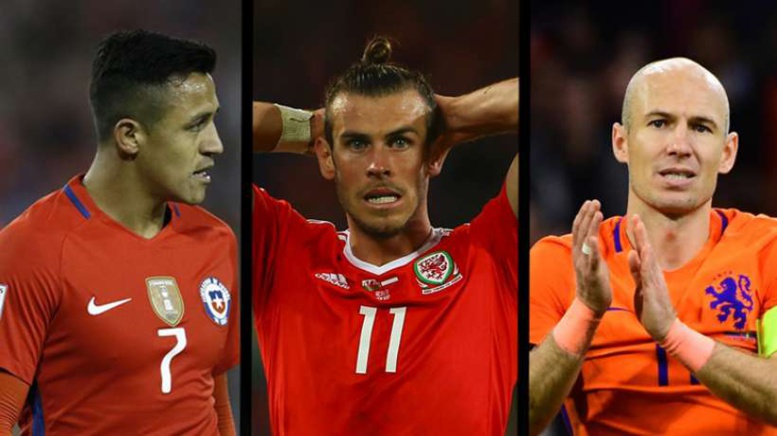 Les 10 stars qui ne verront pas la Coupe du Monde 2018 Les 10 stars qui ne verront pas la Coupe du Monde 2018
