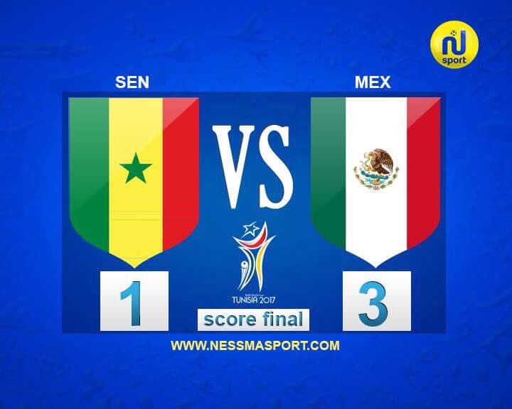 1/2 finale Coupe du monde de Minifoot: le Sénégal battu par le Mexique, 3-1