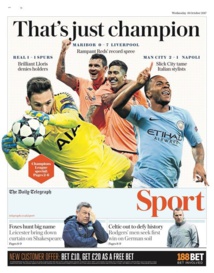 Tottenham : Hugo "Boss", la presse s'enflamme Tottenham : Hugo "Boss", la presse s'enflamme