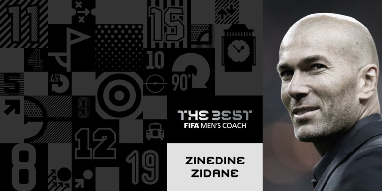 FIFA Football Awards: ​Zidane élu meilleur entraîneur