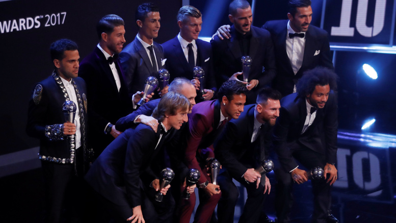 FIFA : toutes les récompenses de la soirée