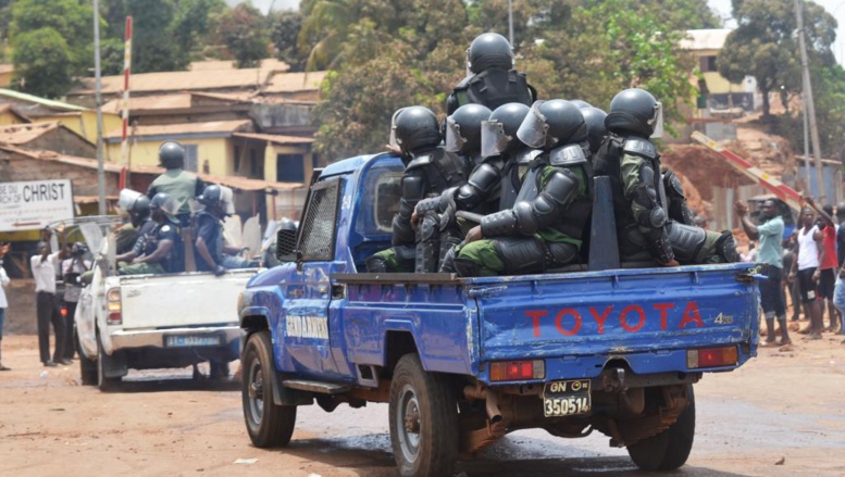 Guinée: des journalistes violentés dans une gendarmerie