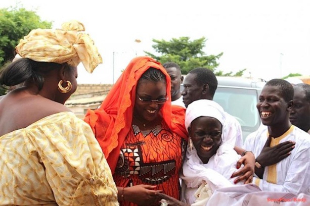 Touba : Marème Faye Sall gratifie des vivres aux populations de Touba Santhiane et quartiers périphériques