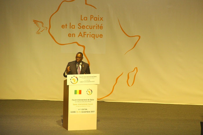 4e Forum pour la paix et la sécurité en Afrique : Macky Sall réitère son engagement aux côtés du Mali
