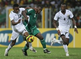 CAN 2010: Le Nigéria mène par un 1 à 0 face au Bénin