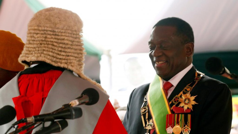 Officiel ! Emmerson Mnangagwa succède à Robert Mugabe