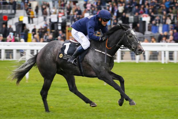 Michael Owen sur son fier destrier. (M. Cranham/Presse-Sports)