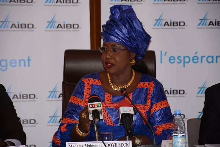 Le ministre Maimouna Ndoye Seck snobe Wade : "l'Aibd était un projet de (Diouf), réalisé par Macky Sall"