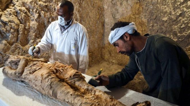 Egypte : découverte d'une nouvelle momie
