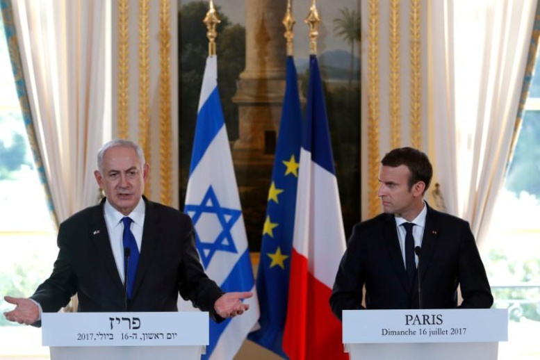 Netanyahou traite Macron d'hypocrite avant sa venue ce dimanche à l'Elysée Netanyahou traite Macron d'hypocrite avant sa venue ce dimanche à l'Elysée
