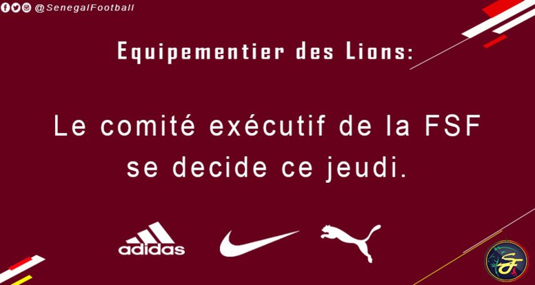Equipementier des "Lions" : Le choix de la fédération attendu jeudi Equipementier des "Lions" : Le choix de la fédération attendu jeudi