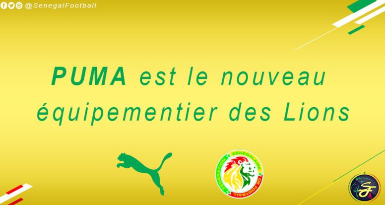 Urgent - La Fédération sénégalaise de football choisit Puma pour équiper les "Lions" Urgent - La Fédération sénégalaise de football choisit Puma pour équiper les "Lions"