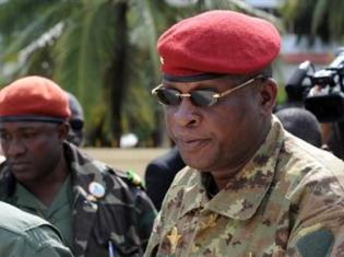 Le général Sekouba Konaté à Conakry, octobre 2009.