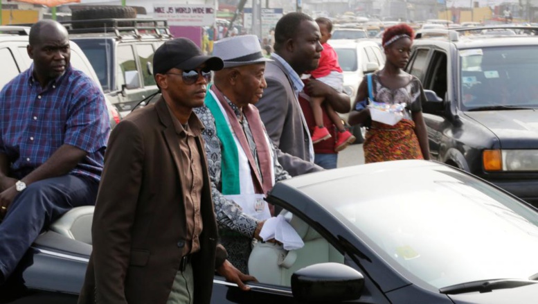 Liberia: Joseph Boakai clôt sa campagne avec un défilé de voitures dans Monrovia Liberia: Joseph Boakai clôt sa campagne avec un défilé de voitures dans Monrovia