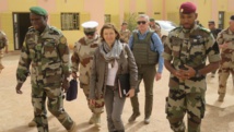 Mali: la ministre des Armées Florence Parly en visite à Sévaré au PC du G5 Sahel