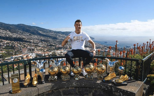 PHOTO : Cristiano Ronaldo étale sa réussite