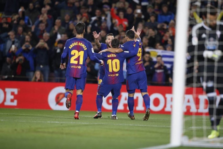 Coupe du Roi : Le Barça se qualifie en quart en étrillant 5 à 0 le Celta Vigo
