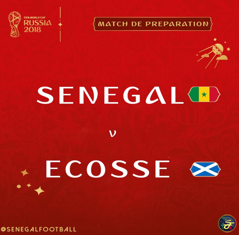 Préparation Mondial 2018 : Les "Lions" affronteront l'Ecosse le 26 mars à Londres Préparation Mondial 2018 : Les "Lions" affronteront l'Ecosse le 26 mars à Londres