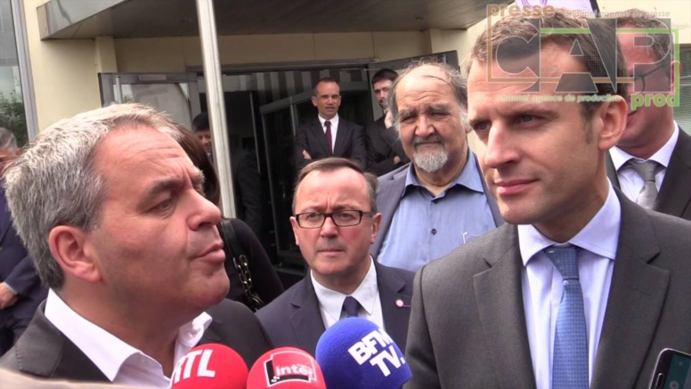 Vidéo-A Calais, Macron appelle les forces de l'ordre à ne pas confisquer les biens des migrants