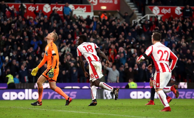 24e journée Premier League : Mame Biram Diouf marque encore avec Stoke 24e journée Premier League : Mame Biram Diouf marque encore avec Stoke