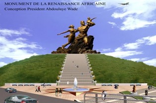 Inauguration du monument de la Renaissance africaine : une centaine d’artistes attendus au concert