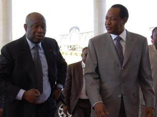 L'ivoirien Gbagbo rencontre le burkinabé Compaoré à Bobo Dioulasso