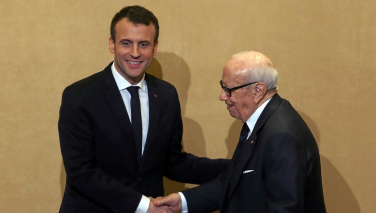 Emmanuel Macron se pose en «ami» de la Tunisie Emmanuel Macron se pose en «ami» de la Tunisie