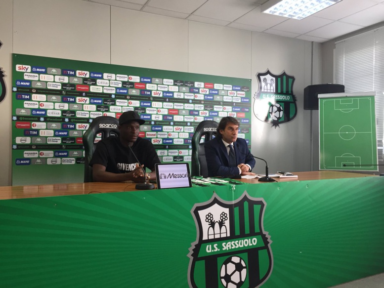 Babacar Khouma : "Je suis à Sassuolo pour relancer ma carrière" Babacar Khouma : "Je suis à Sassuolo pour relancer ma carrière"