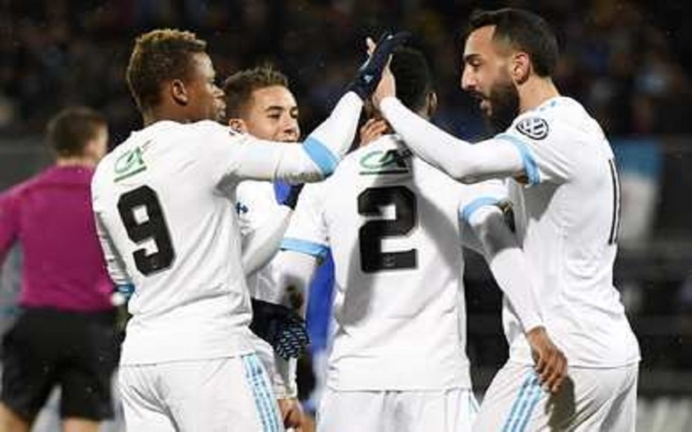 Coupe de France : Marseille se balade sur Bourg-en-Bresse (9-0) Coupe de France : Marseille se balade sur Bourg-en-Bresse (9-0)