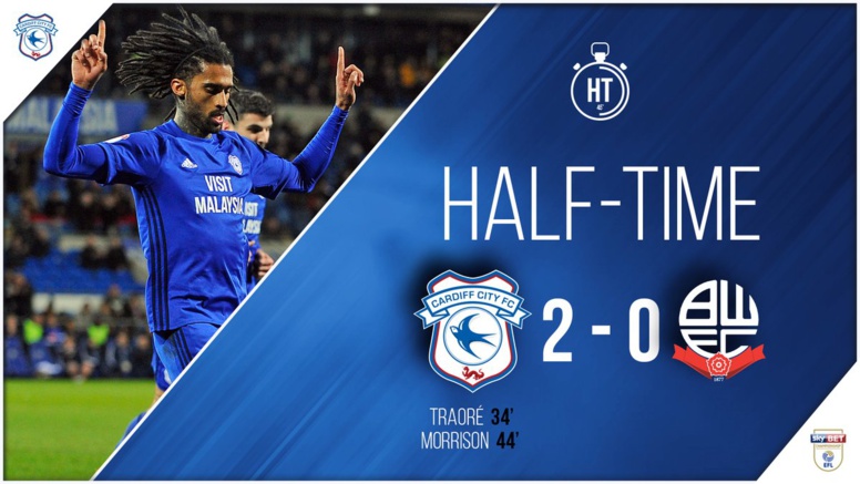 2e Division anglaise : Armand Traoré se signale avec un but dès son premier match avec Cardiff City 2e Division anglaise : Armand Traoré se signale avec un but dès son premier match avec Cardiff City