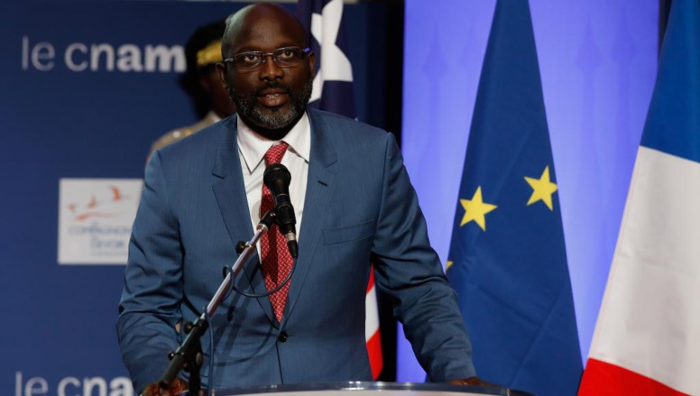 ​George Weah aux étudiants français: «L'éducation est la clé»