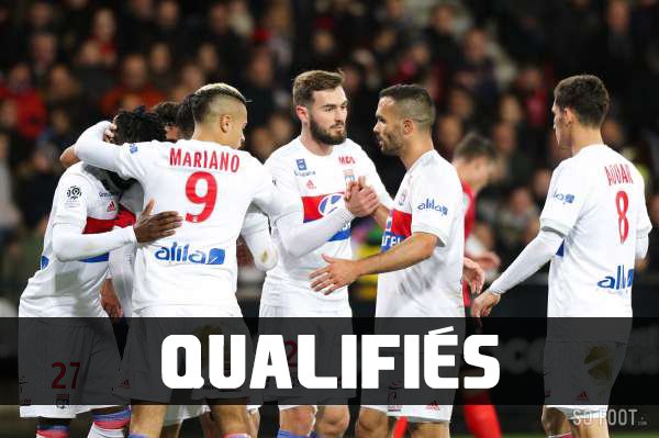 Europa League : Lyon qualifié en 8e de finales, Nice éliminé
