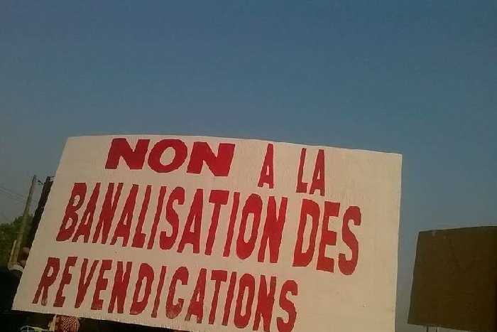 Sit-in des enseignants devant l’IA de Dakar : Le G6 maintient sa pression sur le gouvernement
