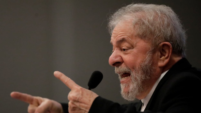 Brésil : condamné à 12 ans, Lula pas impressionné par la prison se dit "innocent" et confiant pour remporter la présidentielle Brésil : condamné à 12 ans, Lula pas impressionné par la prison se dit "innocent" et confiant pour remporter la présidentielle