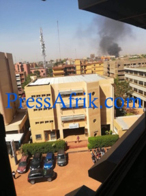 Images de Burkina Faso : le centre de Ouagadougou visé par une attaque Images de Burkina Faso : le centre de Ouagadougou visé par une attaque