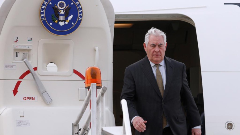 Première tournée en Afrique du secrétaire d’Etat américain Rex Tillerson Première tournée en Afrique du secrétaire d’Etat américain Rex Tillerson
