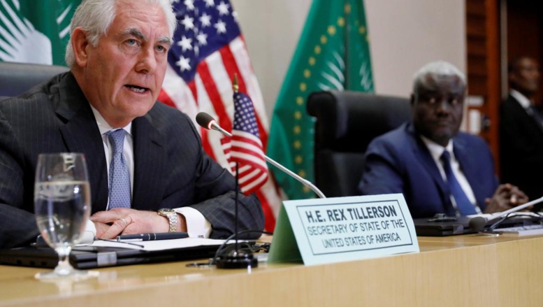 En visite en Ethiopie, Tillerson critique la présence chinoise en Afrique