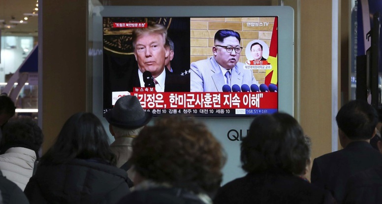 Donald Trump accepte un face-à-face très incertain avec Kim Jong-un Donald Trump accepte un face-à-face très incertain avec Kim Jong-un