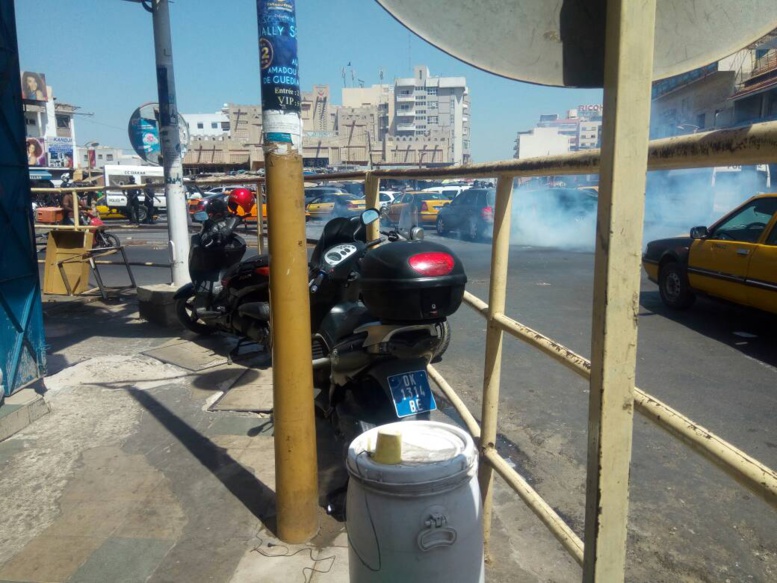 image prises ce vendredi matin à Sanadag