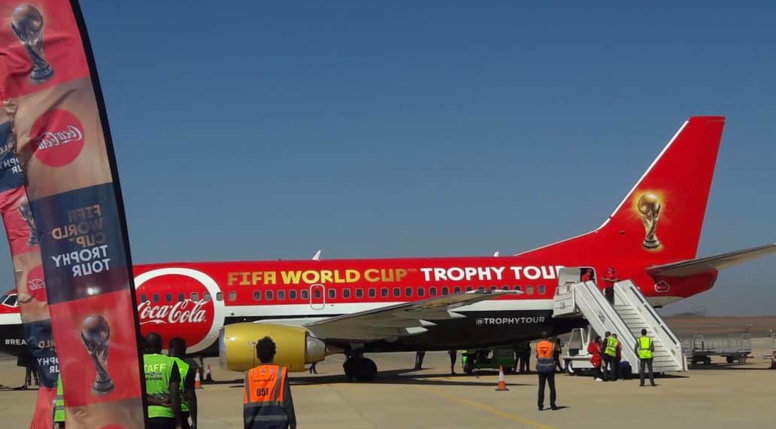 Urgent - Le trophée de la Coupe du monde 2018 est arrivé à Dakar