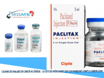 Calvaire des malades du cancer : Découvrez la liste des médicaments qui manquent au Sénégal en plus du carboplatine Calvaire des malades du cancer : Découvrez la liste des médicaments qui manquent au Sénégal en plus du carboplatine