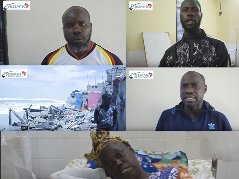 Erosion côtière Saint-Louis : l'affaissement du mur, le mal être des victimes et l'attitude décriée du maire... Reportage vidéo !!! Erosion côtière Saint-Louis : l'affaissement du mur, le mal être des victimes et l'attitude décriée du maire... Reportage vidéo !!!