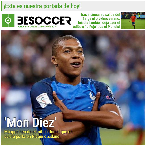 Les Unes des journaux sportifs en Espagne du 22 mars 2018