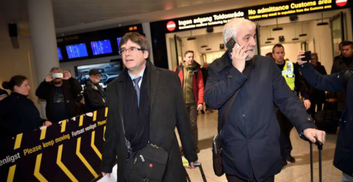 L'ex-Président de la Catalogne Puigdemont arrêté en Allemagne
