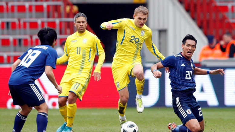 Préparation Coupe du monde : le Japon battu par l'Ukraine (2-1) Préparation Coupe du monde : le Japon battu par l'Ukraine (2-1)