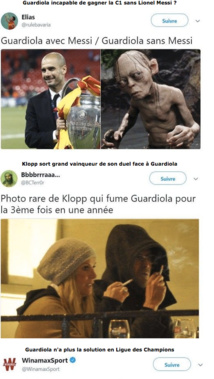 Man City : Guardiola moqué sur Twitter