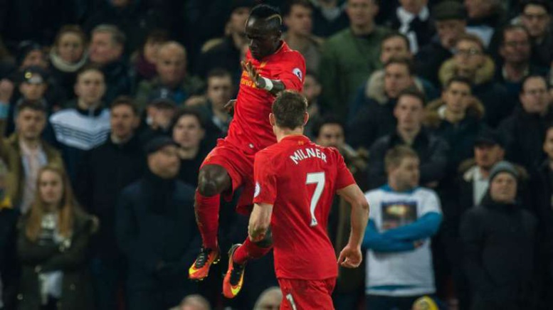 Sadio Mané ouvre le score face à Bournemouth