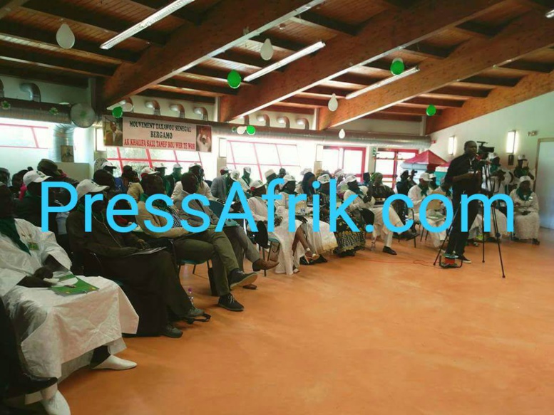 Les images du Forum des mouvements de soutien de Khalifa Sall en Italie Les images du Forum des mouvements de soutien de Khalifa Sall en Italie