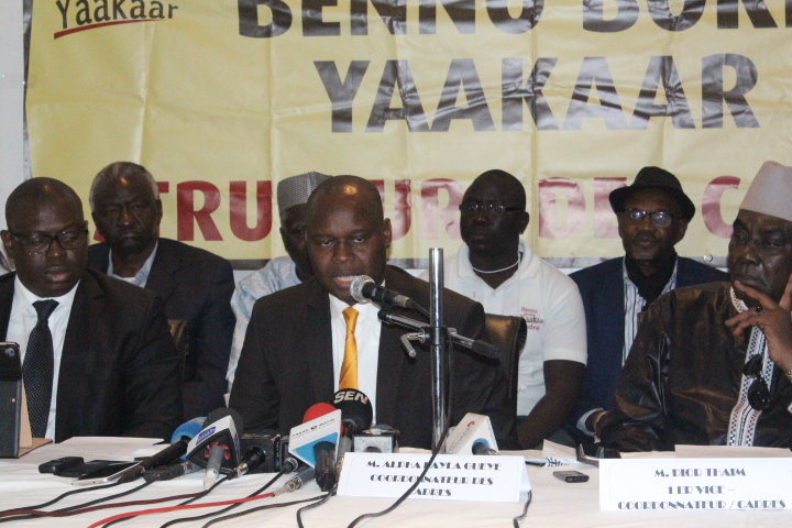 ​Adoption de la loi sur le parrainage : les cadres de BBY invitent  les députés de la majorité à venir voter