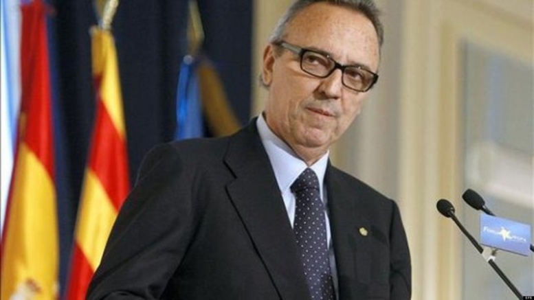 Joan Gaspart, l'ancien président du FC Barcelone : « Je veux que le Barça gagne le doublé et que le Real perde la Ligue des champions » Joan Gaspart, l'ancien président du FC Barcelone : « Je veux que le Barça gagne le doublé et que le Real perde la Ligue des champions »